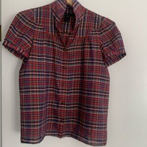 Medium Marc Jacob’s top in a Tartan pattern